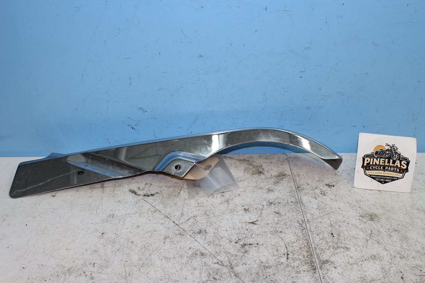 1999-2003 Yamaha Road Star OEM Upper Drive Belt Guard Cover