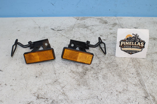 1999-2003 Yamaha Road Star OEM Front Fork Tube Reflectors