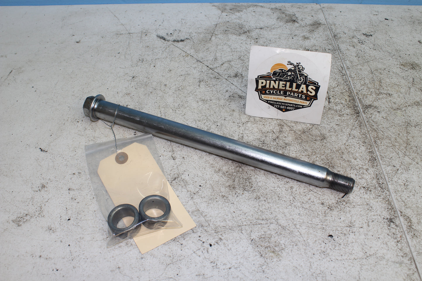 1999-2003 Yamaha Road Star OEM Front Wheel Axle 22mm