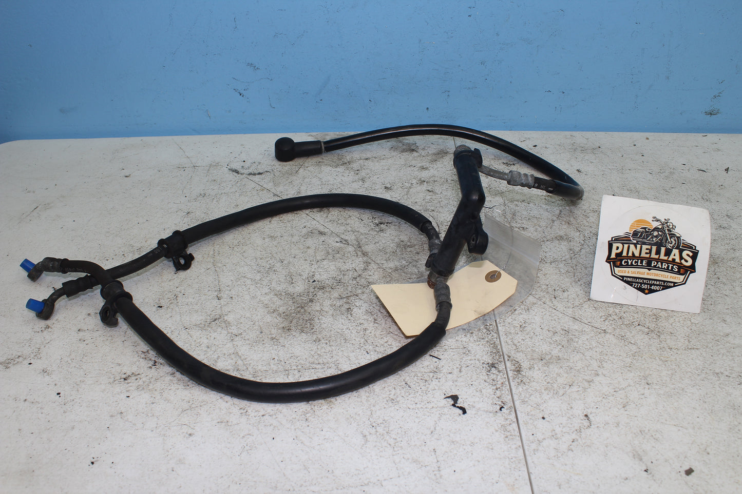 1999-2003 Yamaha Road Star OEM Front Brake Lines