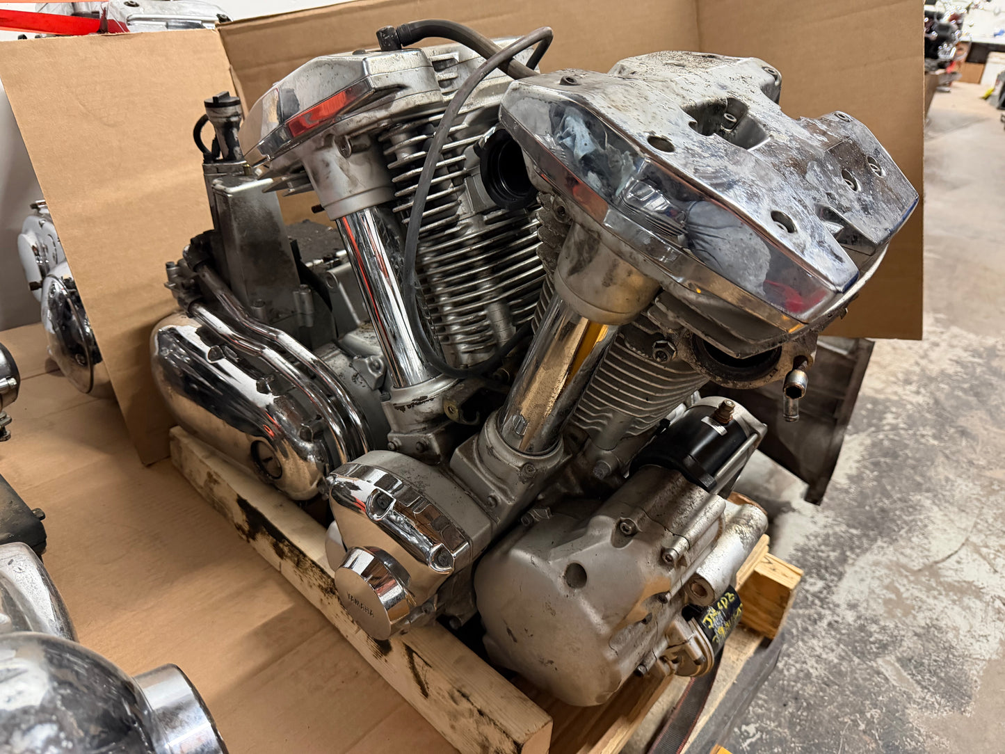 1999-2003 Yamaha Road Star OEM Engine / Transmission Assembly