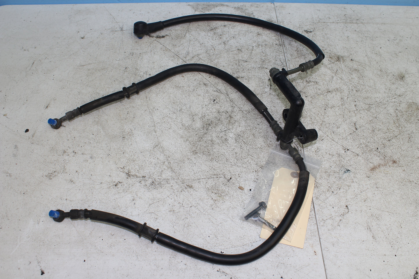 1999-2009 Yamaha XVS11AWV V Star Classic OEM Front Brake Lines