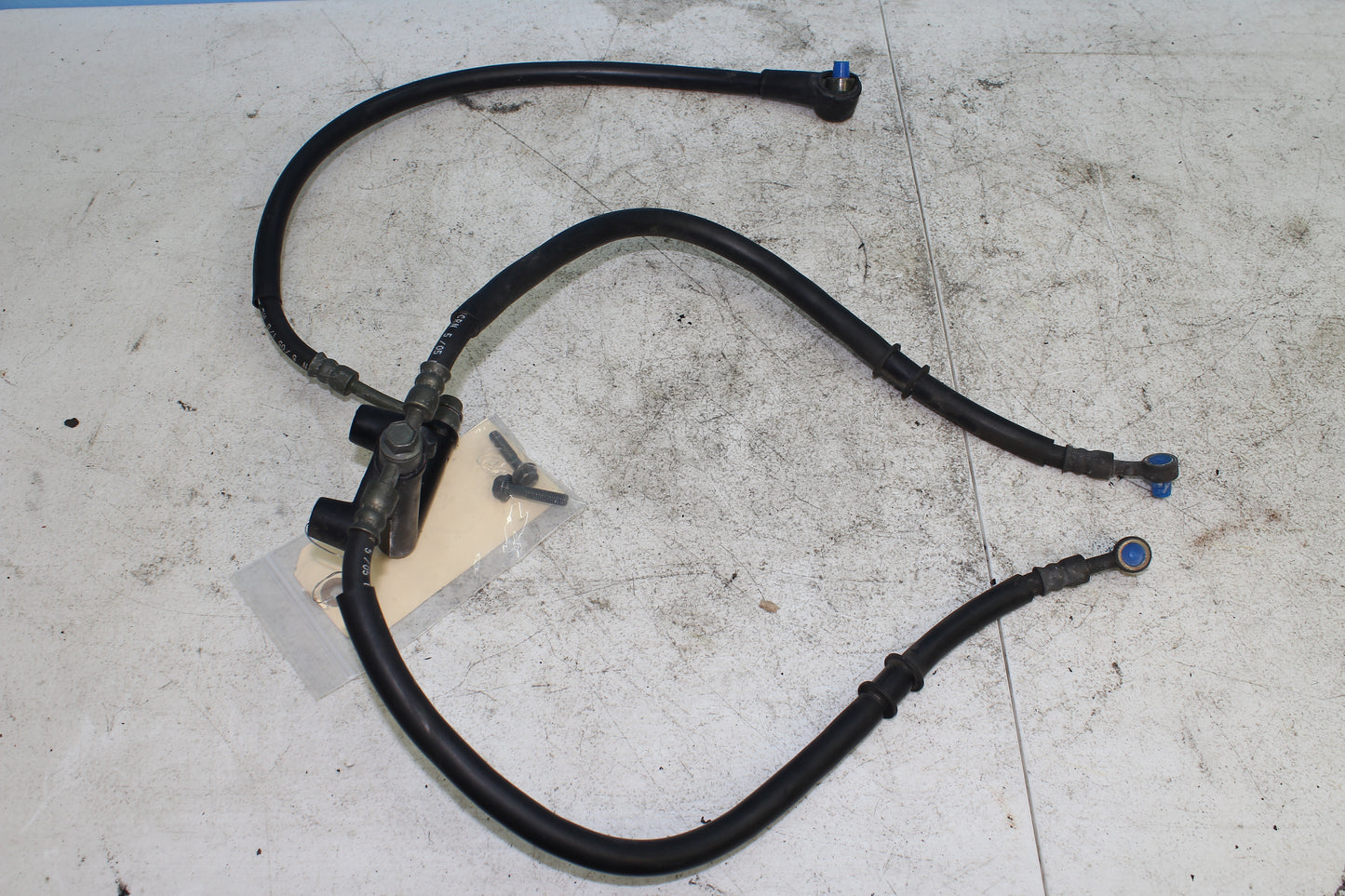 1999-2009 Yamaha XVS11AWV V Star Classic OEM Front Brake Lines