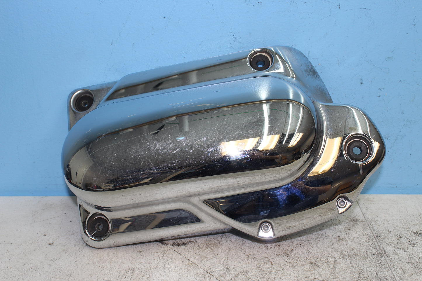 1999-2009 Yamaha V Star Classic OEM Engine Left Lower Side Cover 5EL-21731-00-00