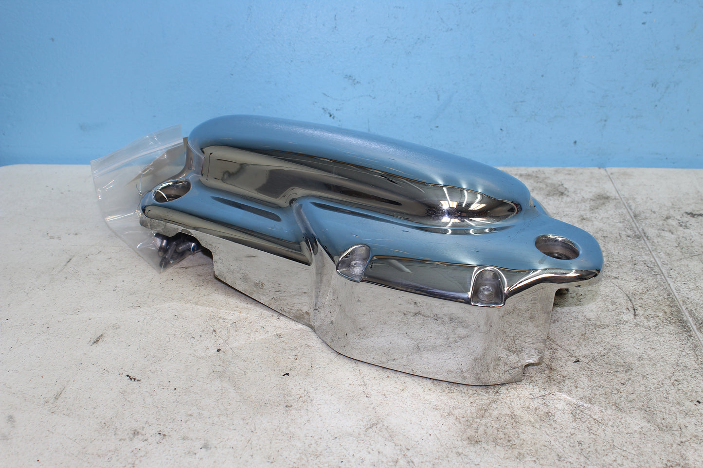 1999-2009 Yamaha V Star Classic OEM Engine Left Lower Side Cover 5EL-21731-00-00