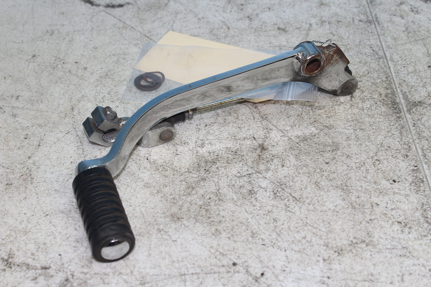 1999-2009 Yamaha XVS11AWV V Star Classic OEM Shift Lever w/ Linkage