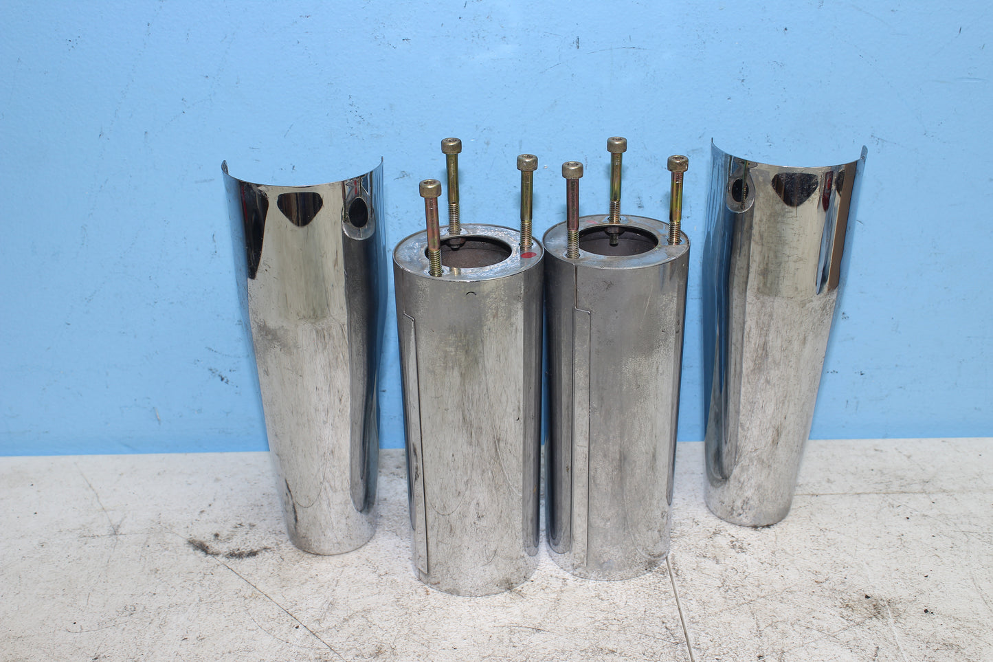 1999-2009 Yamaha XVS11AWV V Star Classic OEM Fork Tube Covers