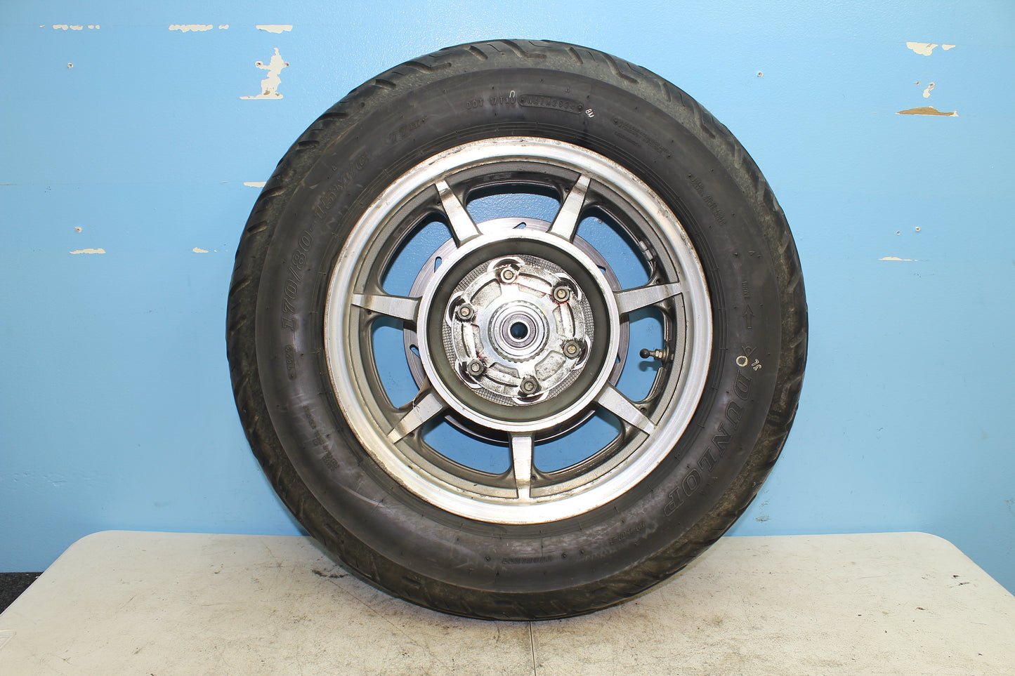 1999-2009 Yamaha V Star Classic OEM Rear Wheel 5KS-25338-00-MA *Straight*
