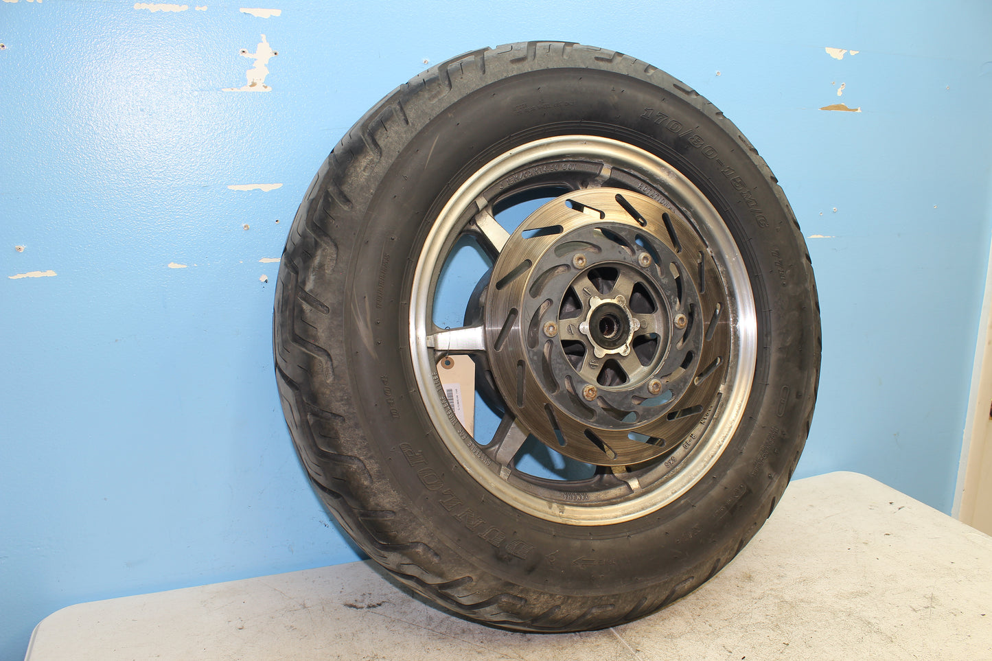 1999-2009 Yamaha V Star Classic OEM Rear Wheel 5KS-25338-00-MA *Straight*