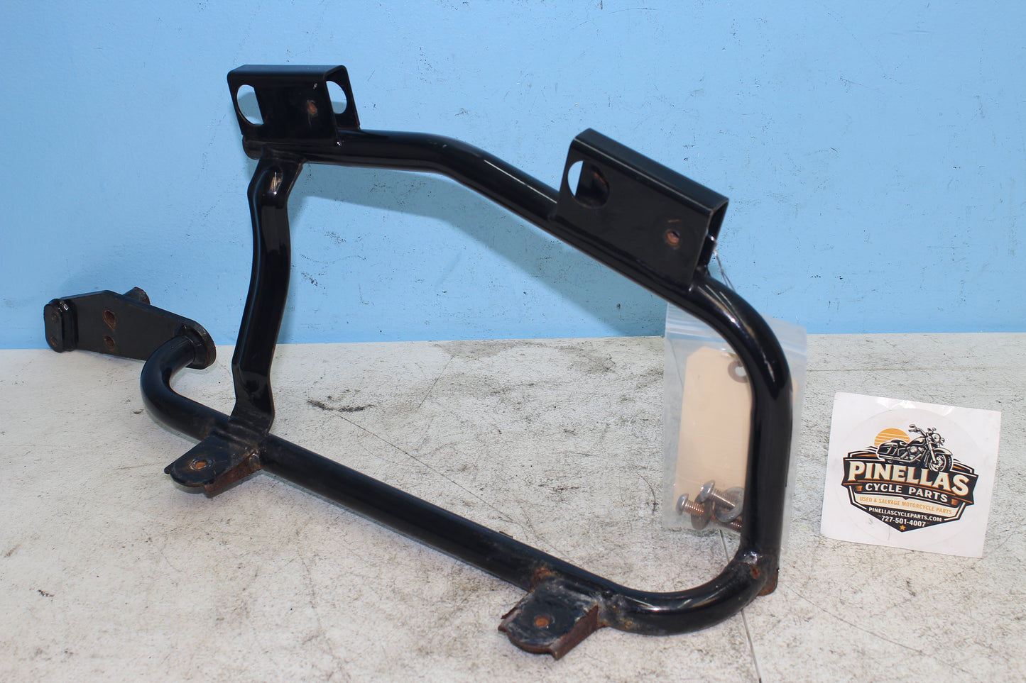1999-2009 Yamaha XVS11AWV V Star Classic Left Side Saddlebag Mounting Bracket