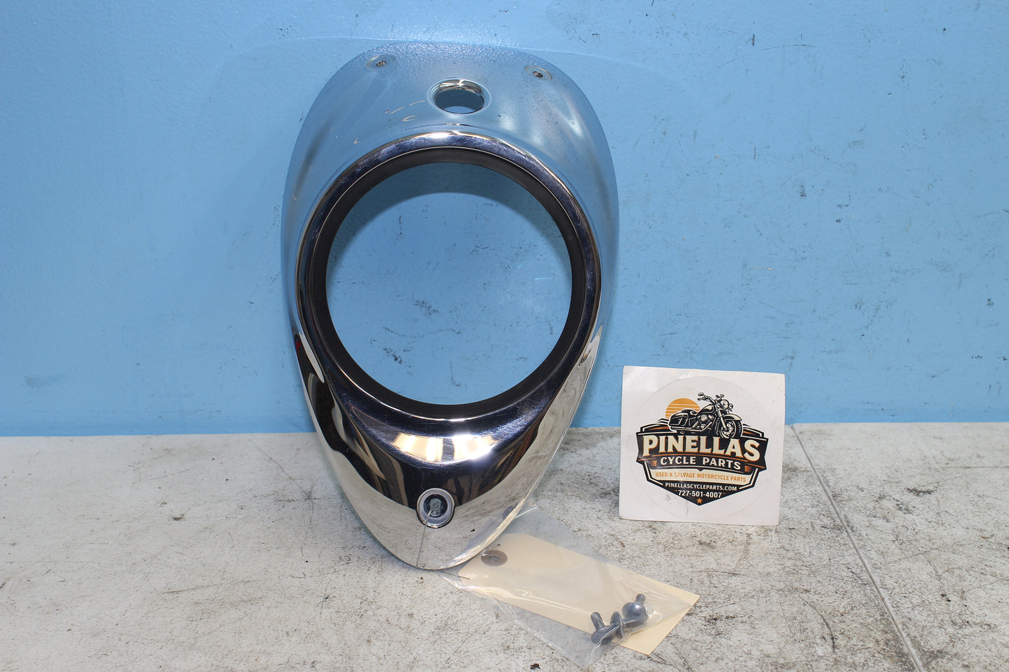 1999-2009 Yamaha V Star Classic OEM Fuel Tank / Speedo Cover 5EL-2171A-00-00