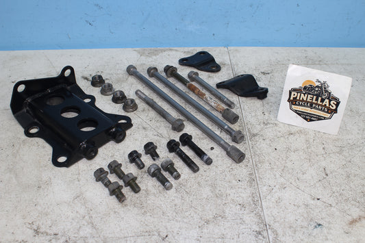 1999-2009 Yamaha XVS11AWV V Star Classic OEM Engine Mount Bracket Kit