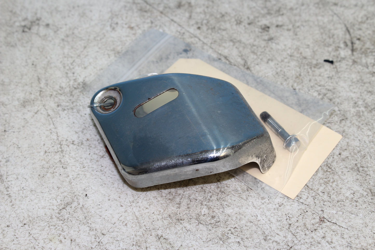 00-07 Honda Shadow VT1100 Sabre Rear Brake Master Cylinder Cover 46550-MAH-000