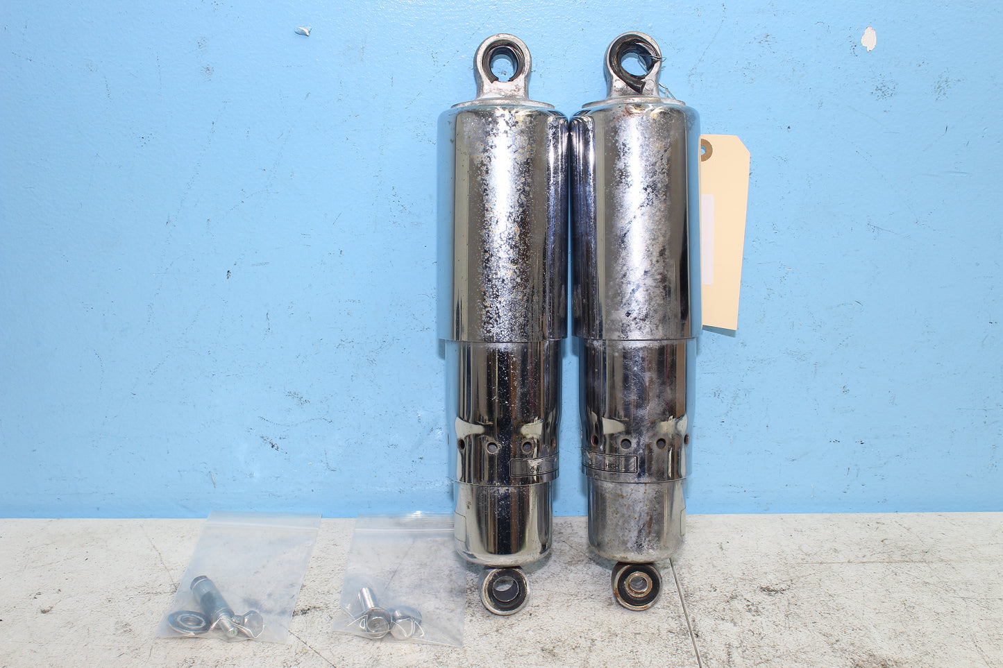 00-07 Honda Shadow VT1100 C2 Sabre OEM Rear Shock Absorbers (PAIR)