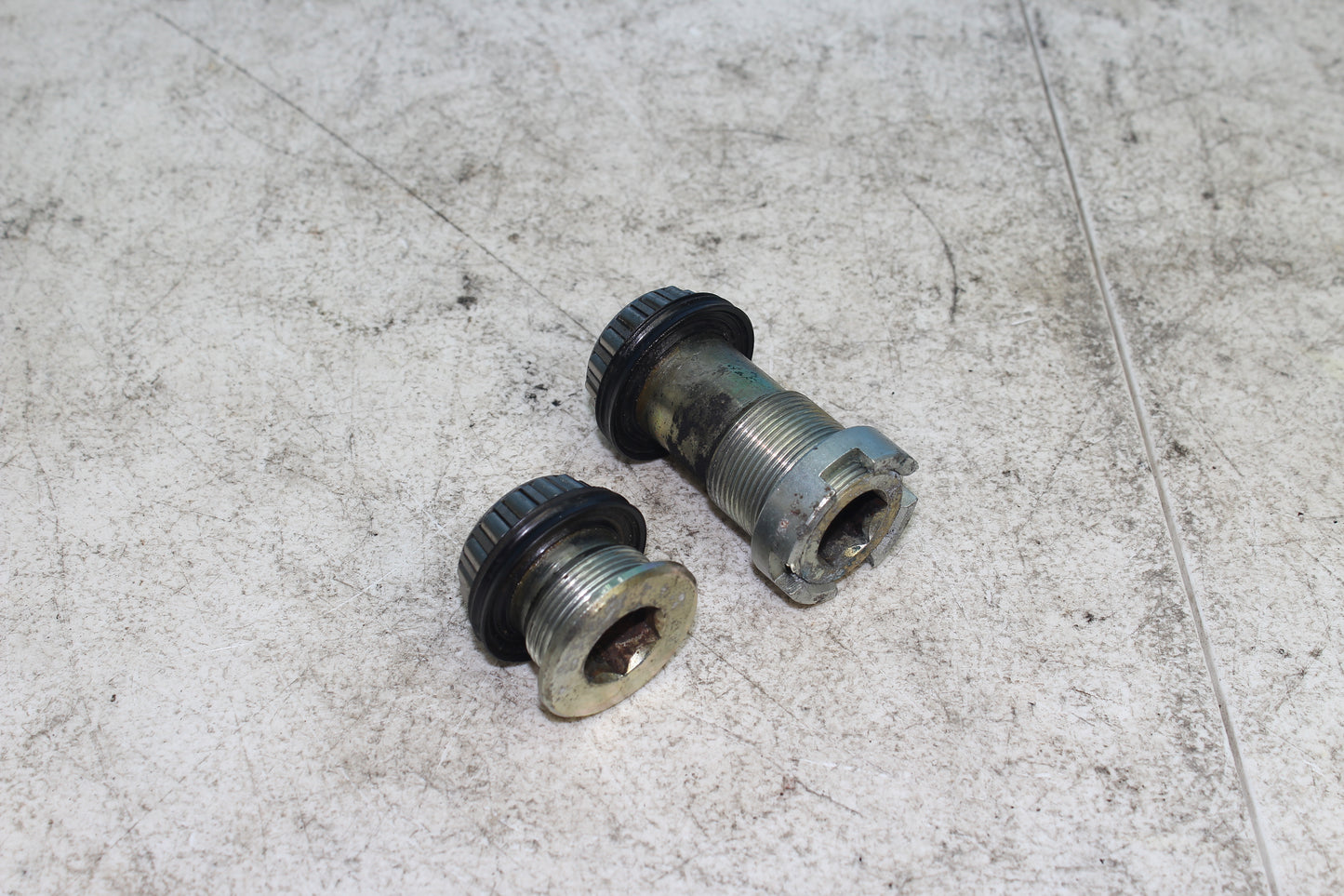 00-07 Honda Shadow VT1100 C2 Sabre OEM Swing Arm Bolts