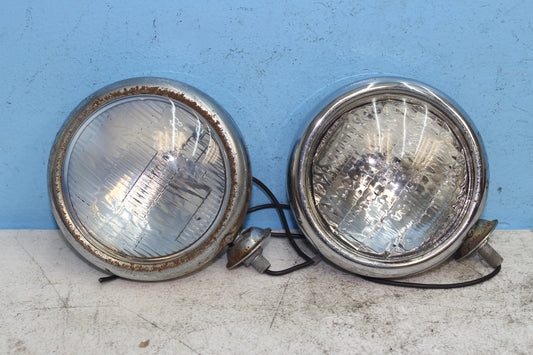 00-07 Honda Shadow VT1100 C2 Sabre Front Passing Lights / Fog Lamps (PAIR)