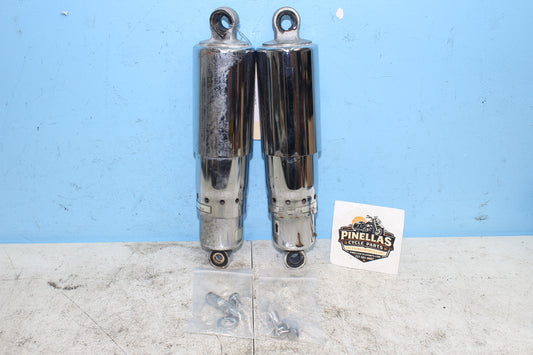 00-07 Honda Shadow VT1100 C2 Sabre OEM Rear Shock Absorbers (PAIR)