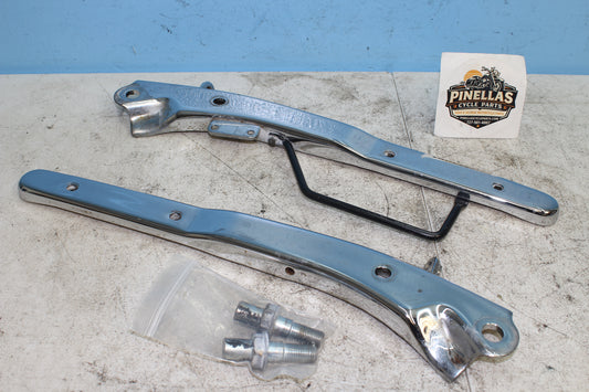 00-07 Honda Shadow VT1100 C2 Sabre Rear Fender Grab Rail Strut Bracket Support