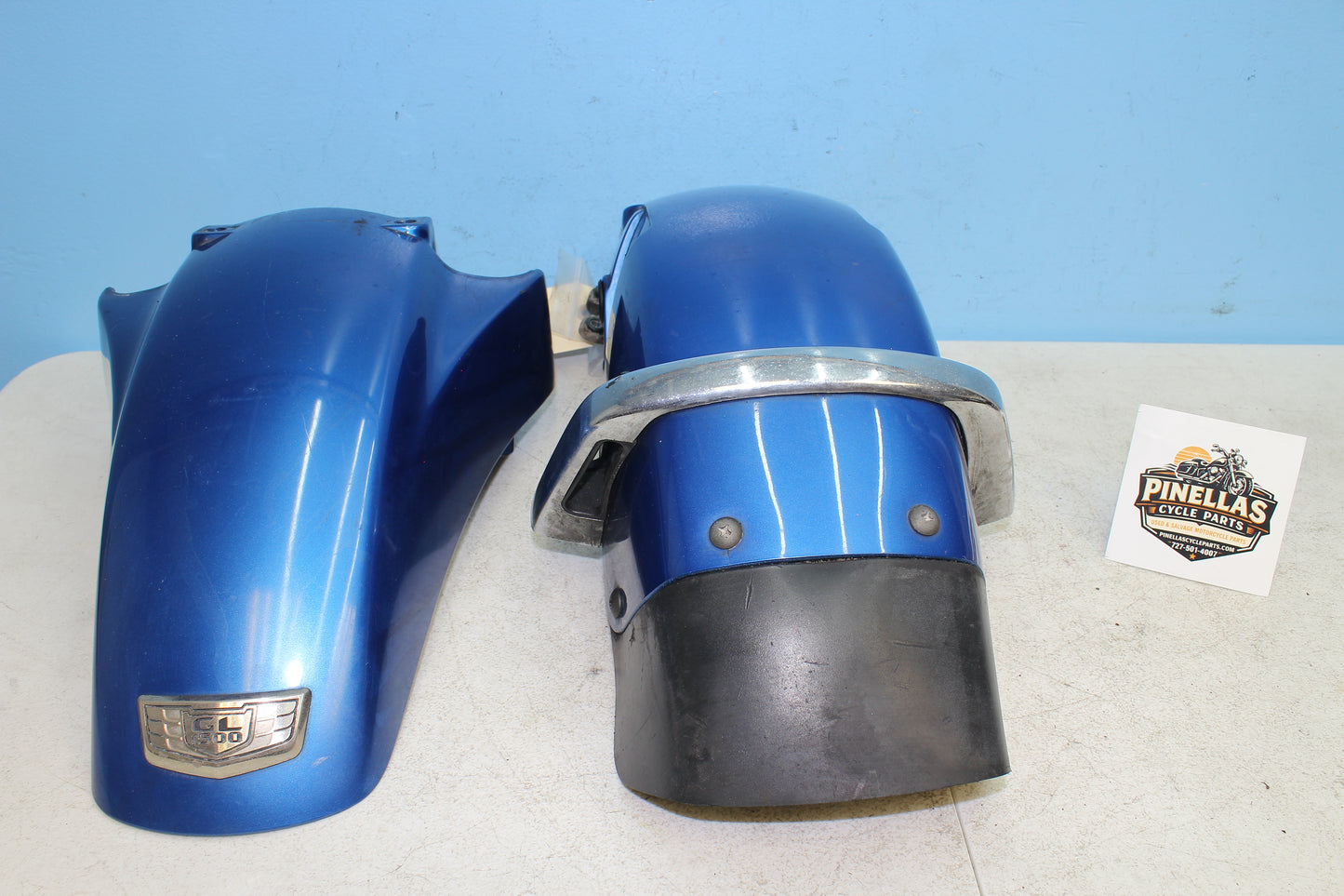 88-00 Honda Goldwing GL1500 OEM Complete Front Fender Assembly
