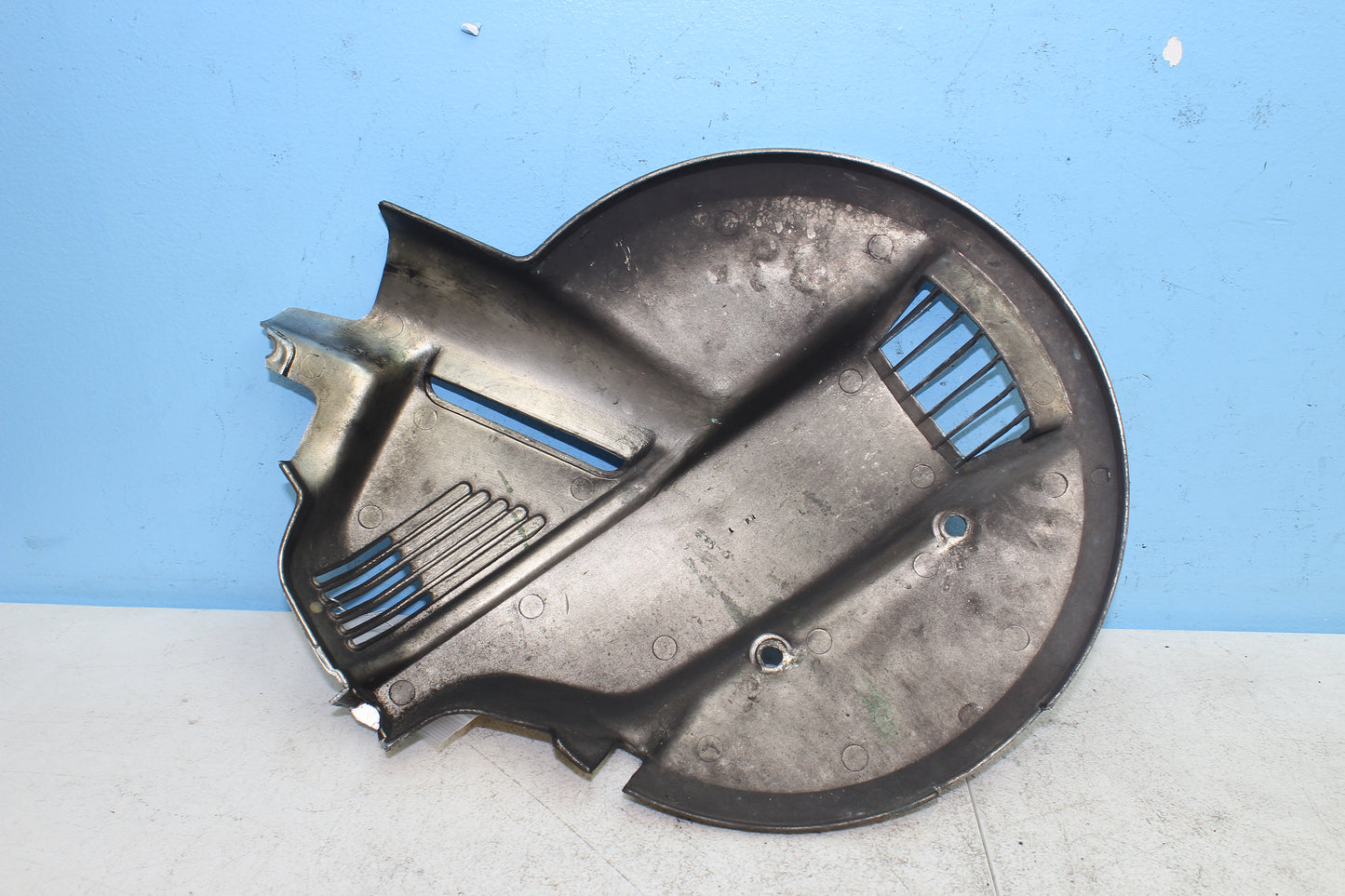 88-00 Honda Goldwing GL1500 OEM Left Front Wheel Rotor Cover 44211-MN5-000ZA *DMG*