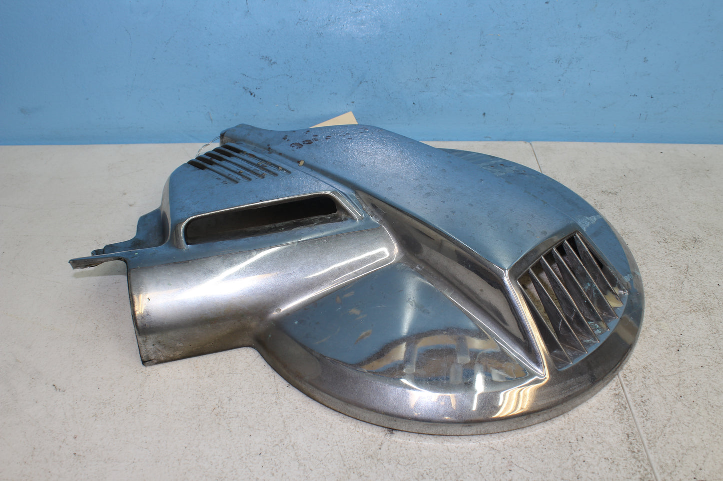88-00 Honda Goldwing GL1500 OEM Left Front Wheel Rotor Cover 44211-MN5-000ZA *DMG*