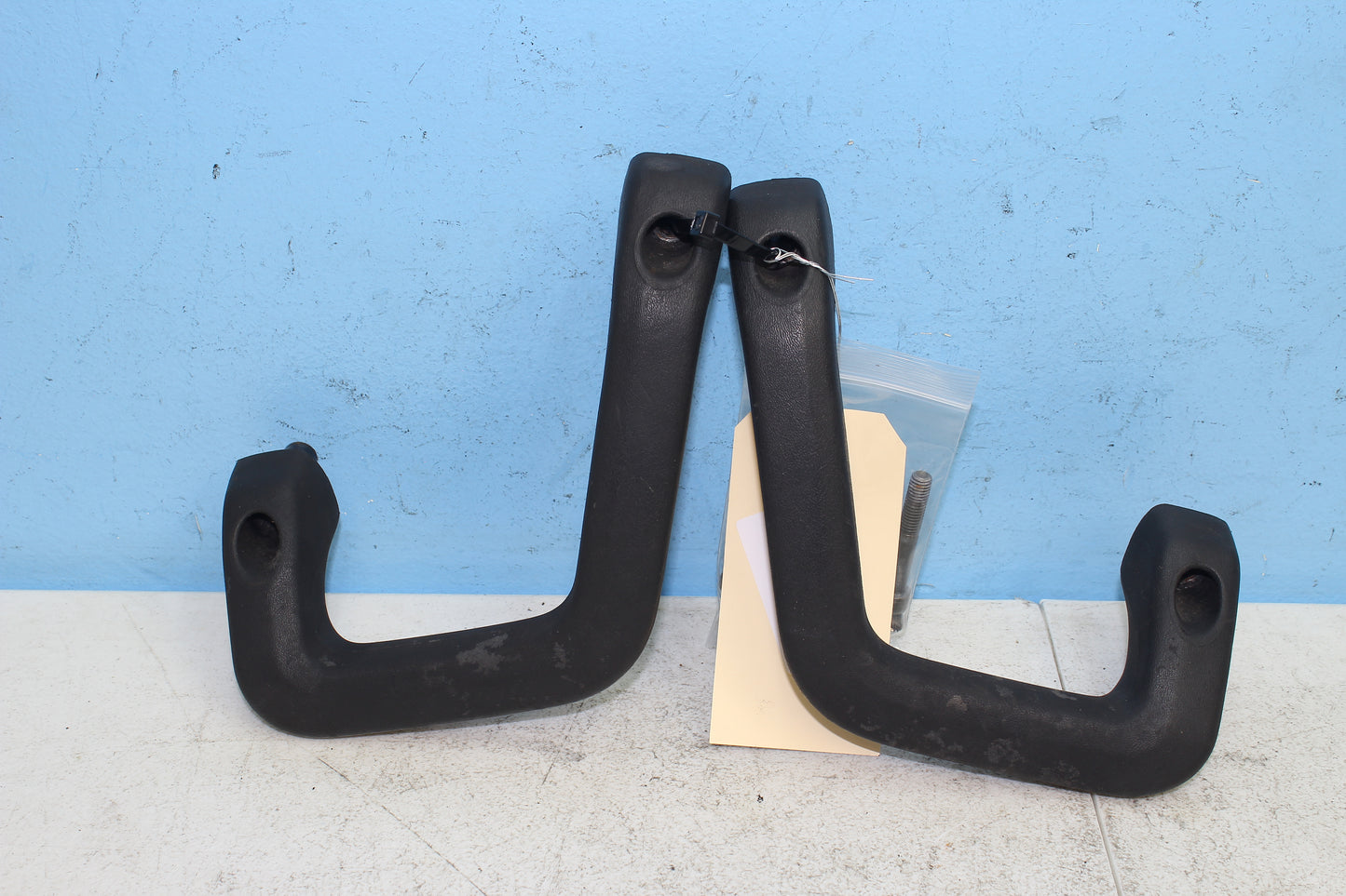 88-00 Honda Goldwing GL1500 OEM Rear Seat Grab Handles 84110-MN5-000/ 84120-MN5-000