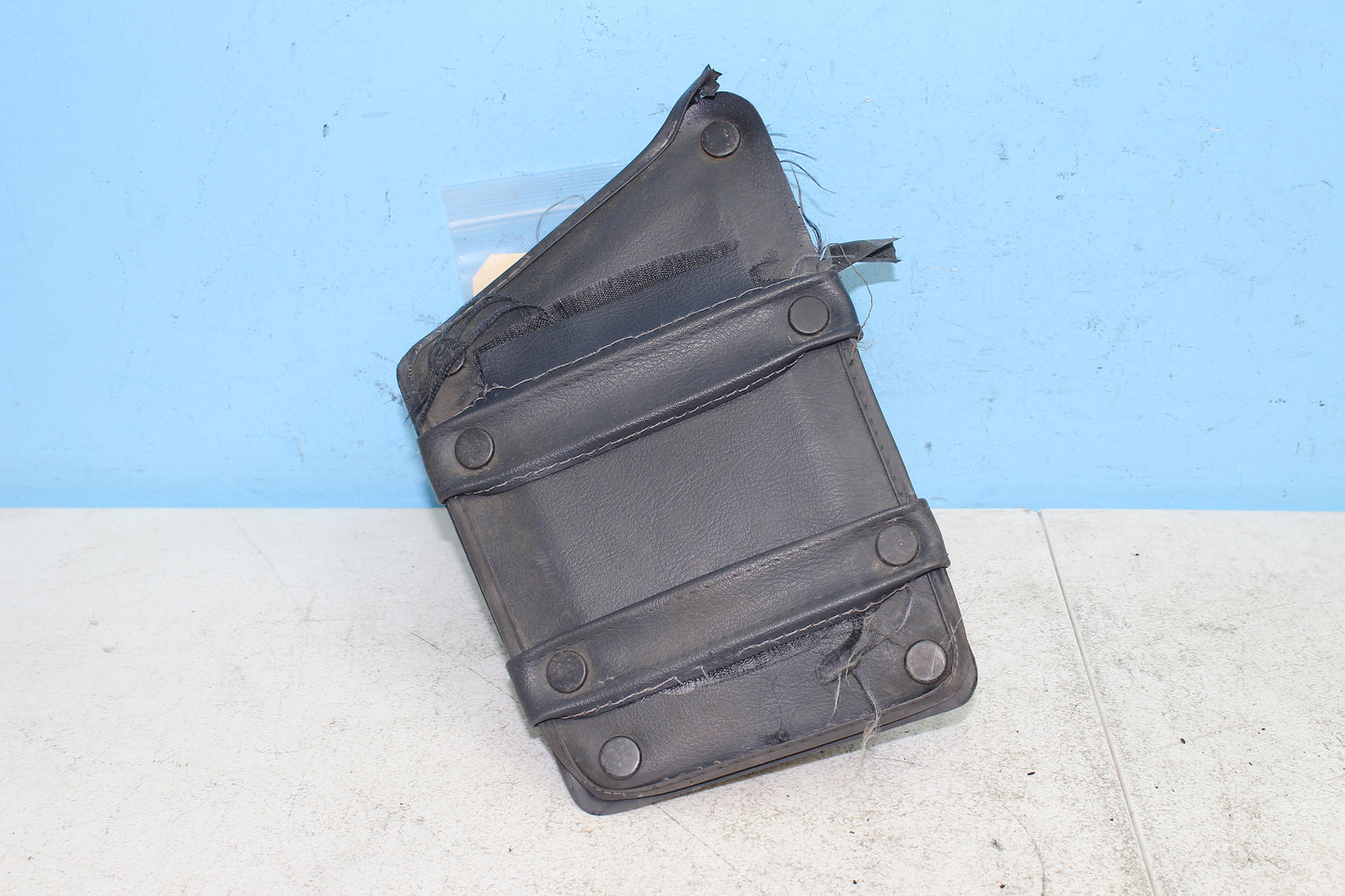 88-00 Honda Goldwing GL1500 OEM Front Left Storage Pocket w/ Vinyl Cover