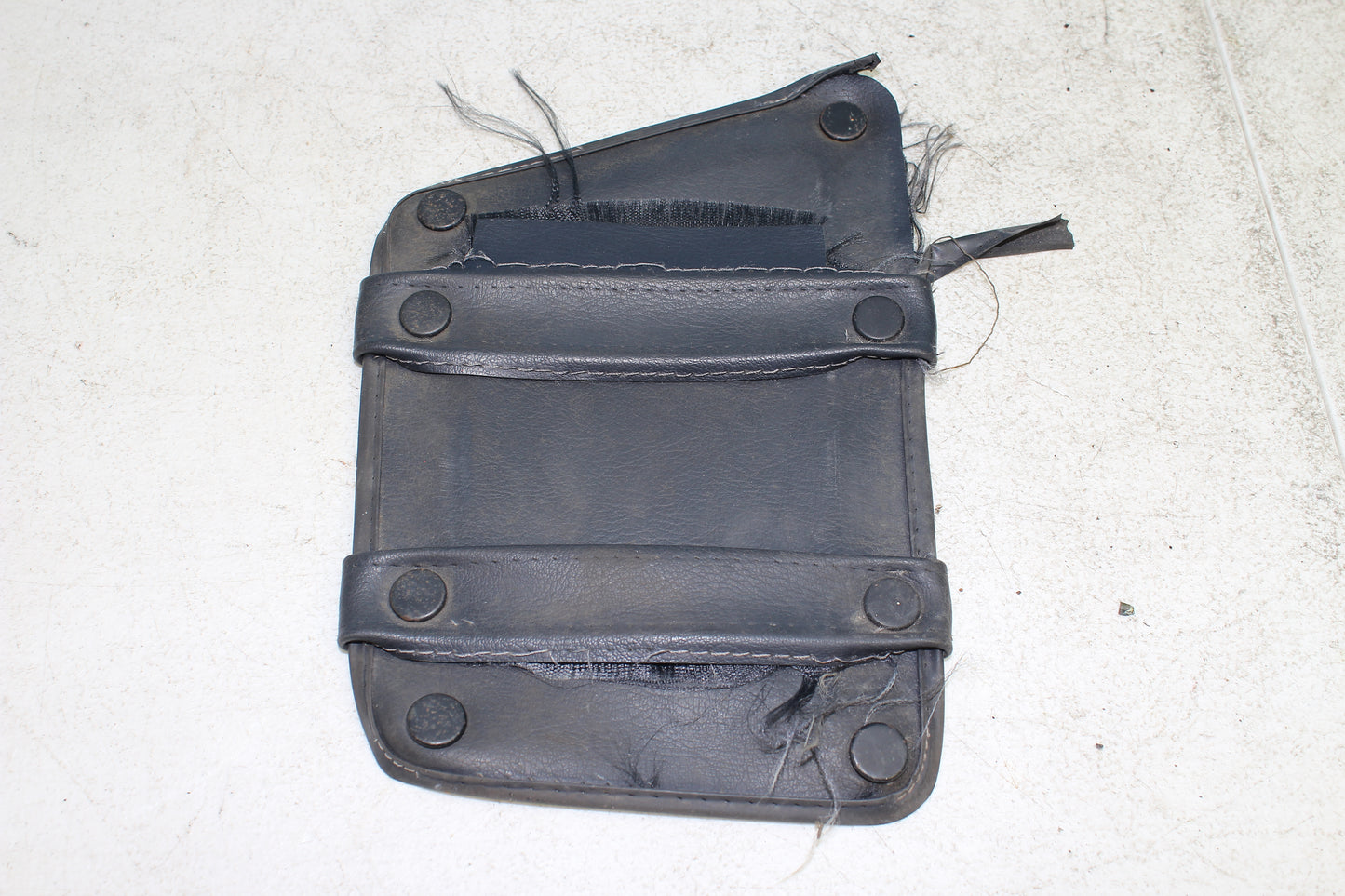 88-00 Honda Goldwing GL1500 OEM Front Left Storage Pocket w/ Vinyl Cover