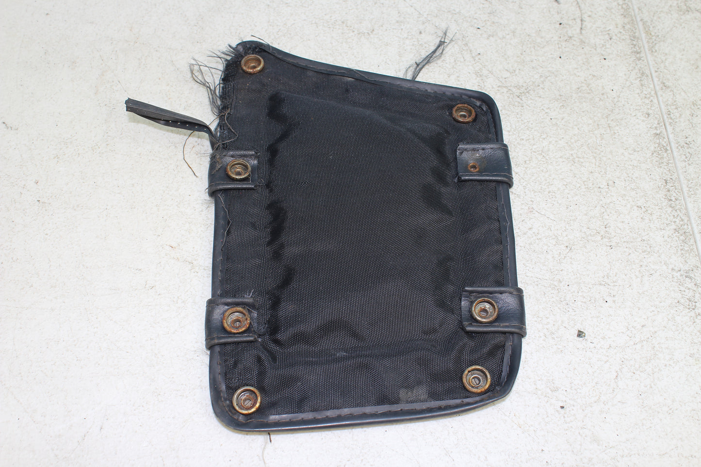 88-00 Honda Goldwing GL1500 OEM Front Left Storage Pocket w/ Vinyl Cover
