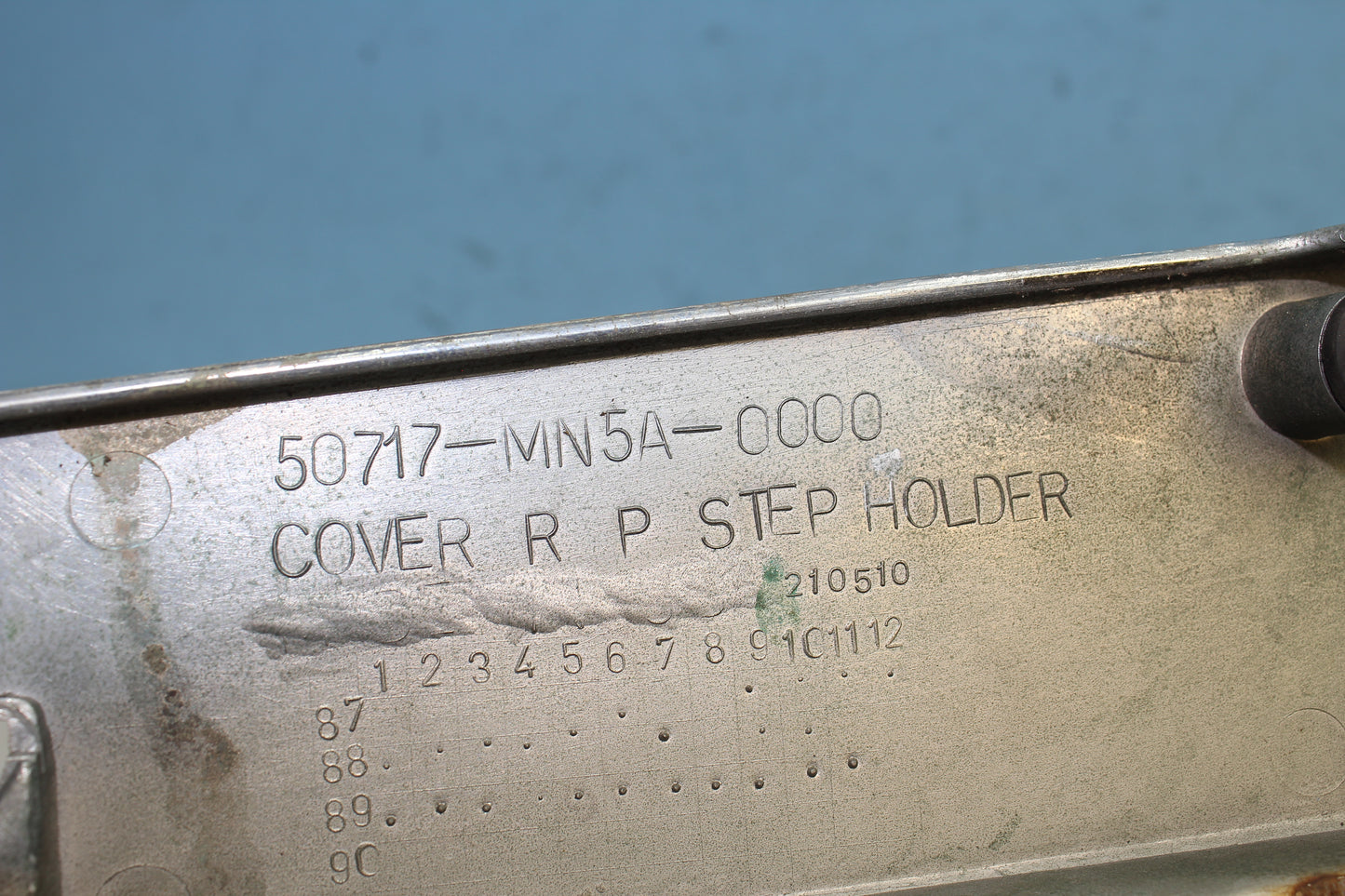 88-00 Honda Goldwing GL1500 OEM Right Rear Step Foot Rest Cover 50717-MN5A-0000