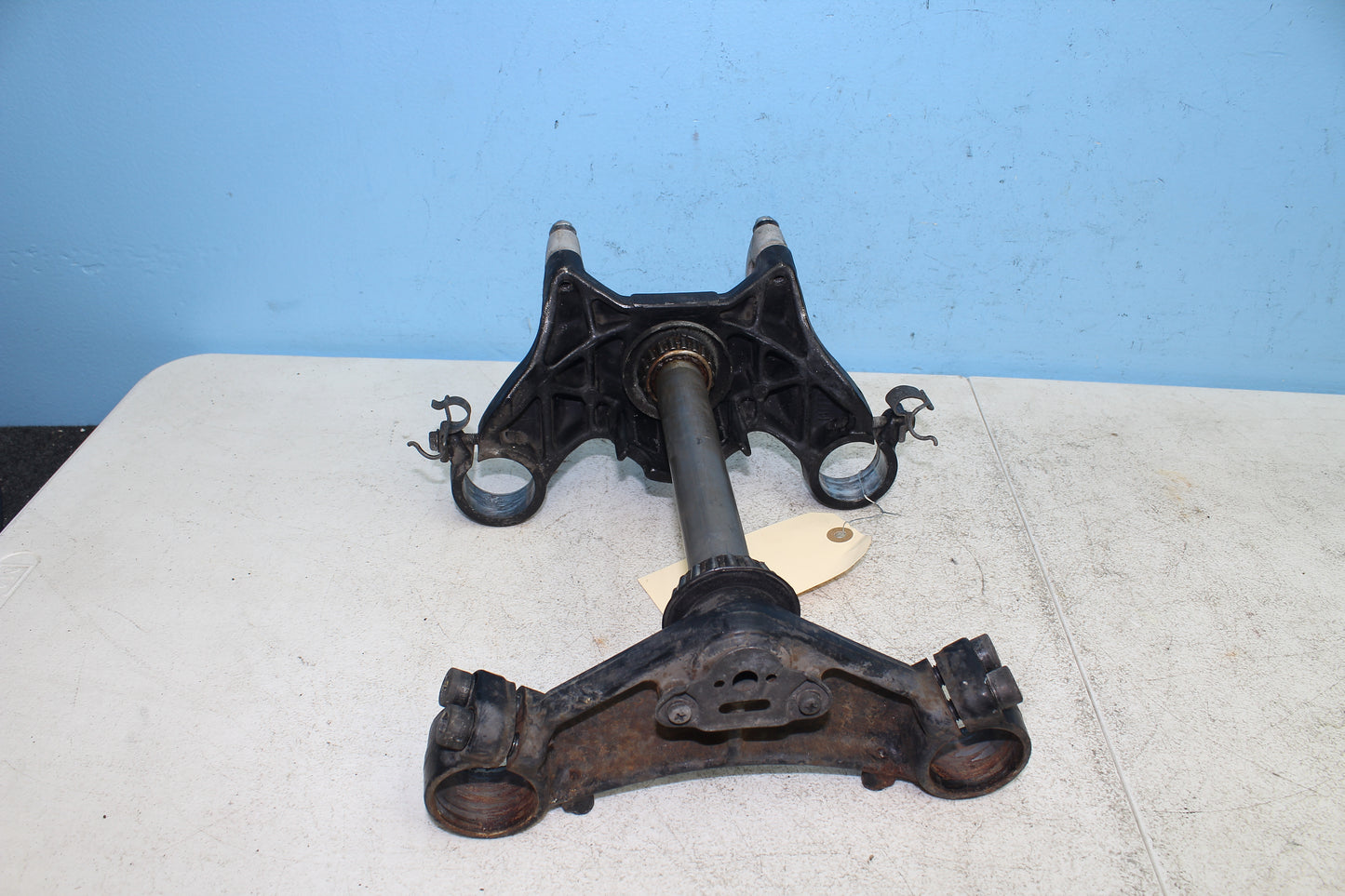 88-00 Honda Goldwing GL1500 OEM Triple Tree Steering Stem Assembly