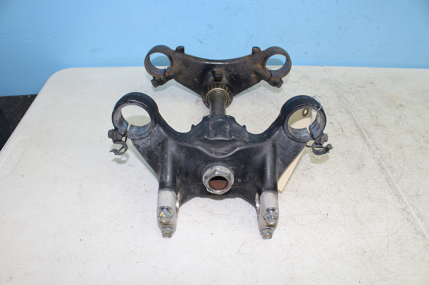 88-00 Honda Goldwing GL1500 OEM Triple Tree Steering Stem Assembly