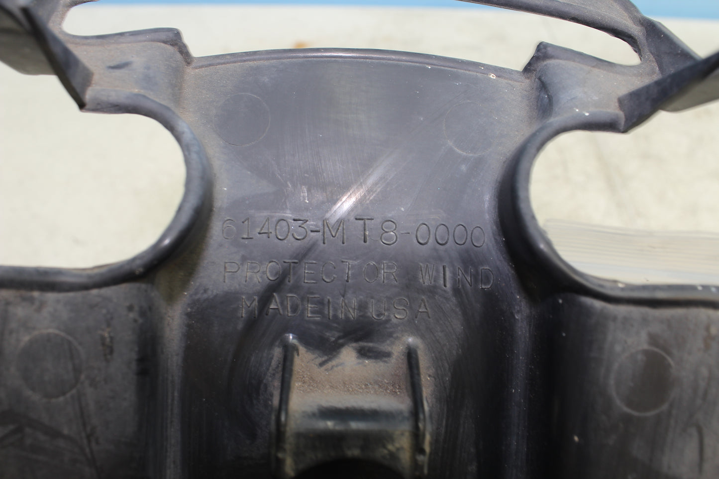 88-00 Honda Goldwing GL1500 OEM Steering Stem Wind Protector 61403-MT8-0000