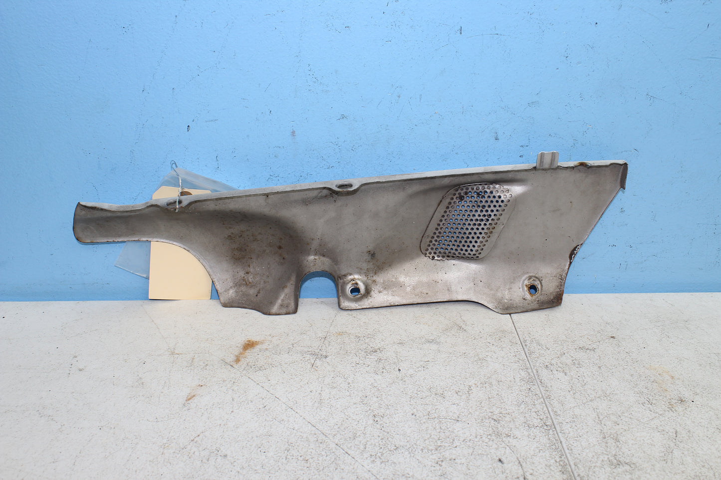 88-00 Honda Goldwing GL1500 OEM Left Rear Lower Exhaust Heat Shield 18415-MW5-870ZC
