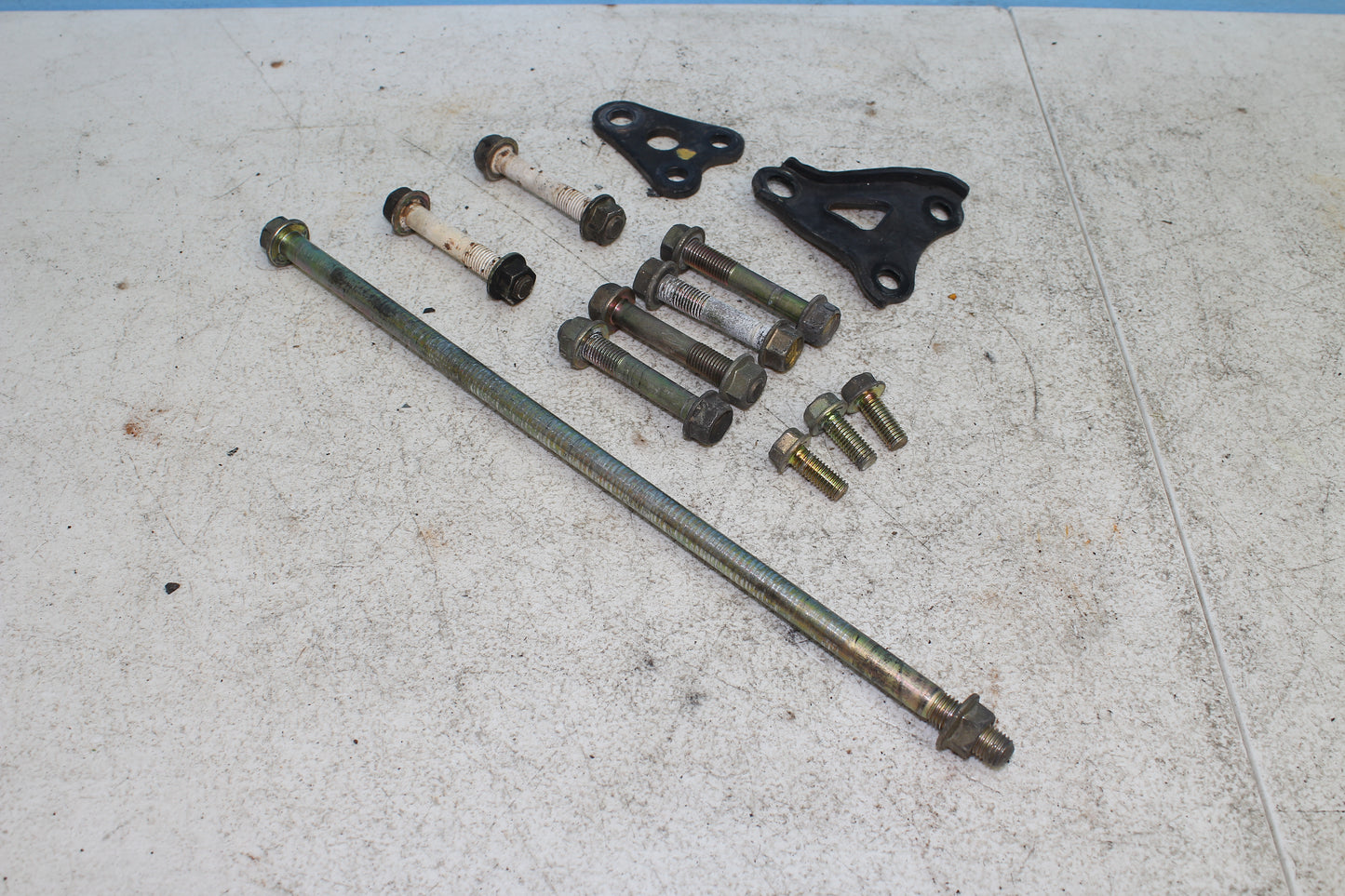 88-00 Honda Goldwing GL1500 OEM Engine Motor Mount Bracket Hardware