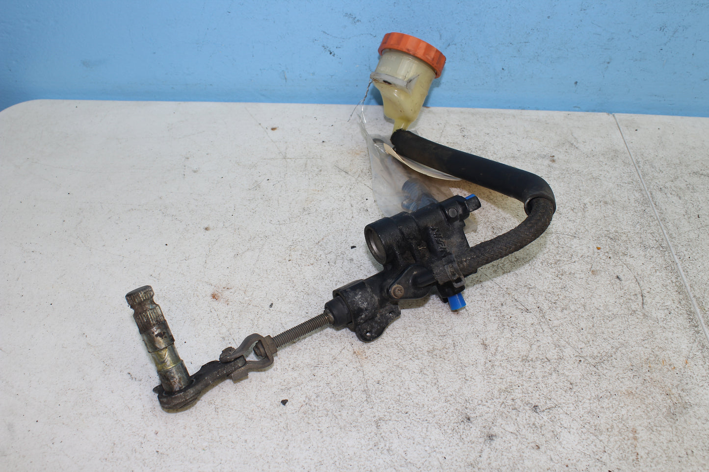 88-00 Honda Goldwing GL1500 OEM Rear Brake Master Cylinder w Reservoir 43500-MW5-871