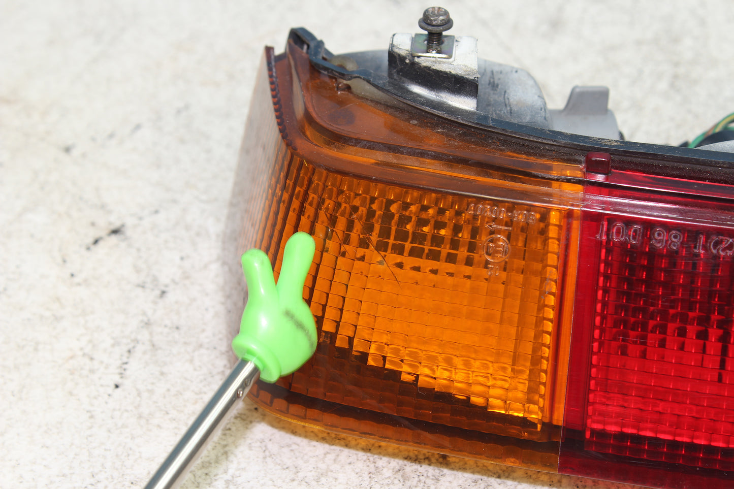 88-00 Honda Goldwing GL1500 OEM Trunk Tail Brake Turn Signal Light 33780-MN5-003