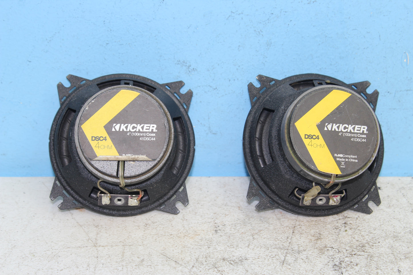 88-00 Honda Goldwing GL1500 Kicker 4" Front Speakers 41DSC44
