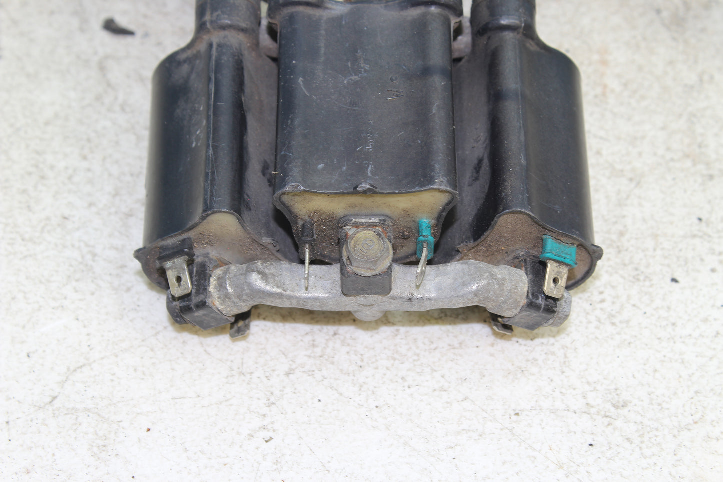 88-00 Honda Goldwing GL1500 OEM Ignition Coil Packs w/ Plug Wires Bracket