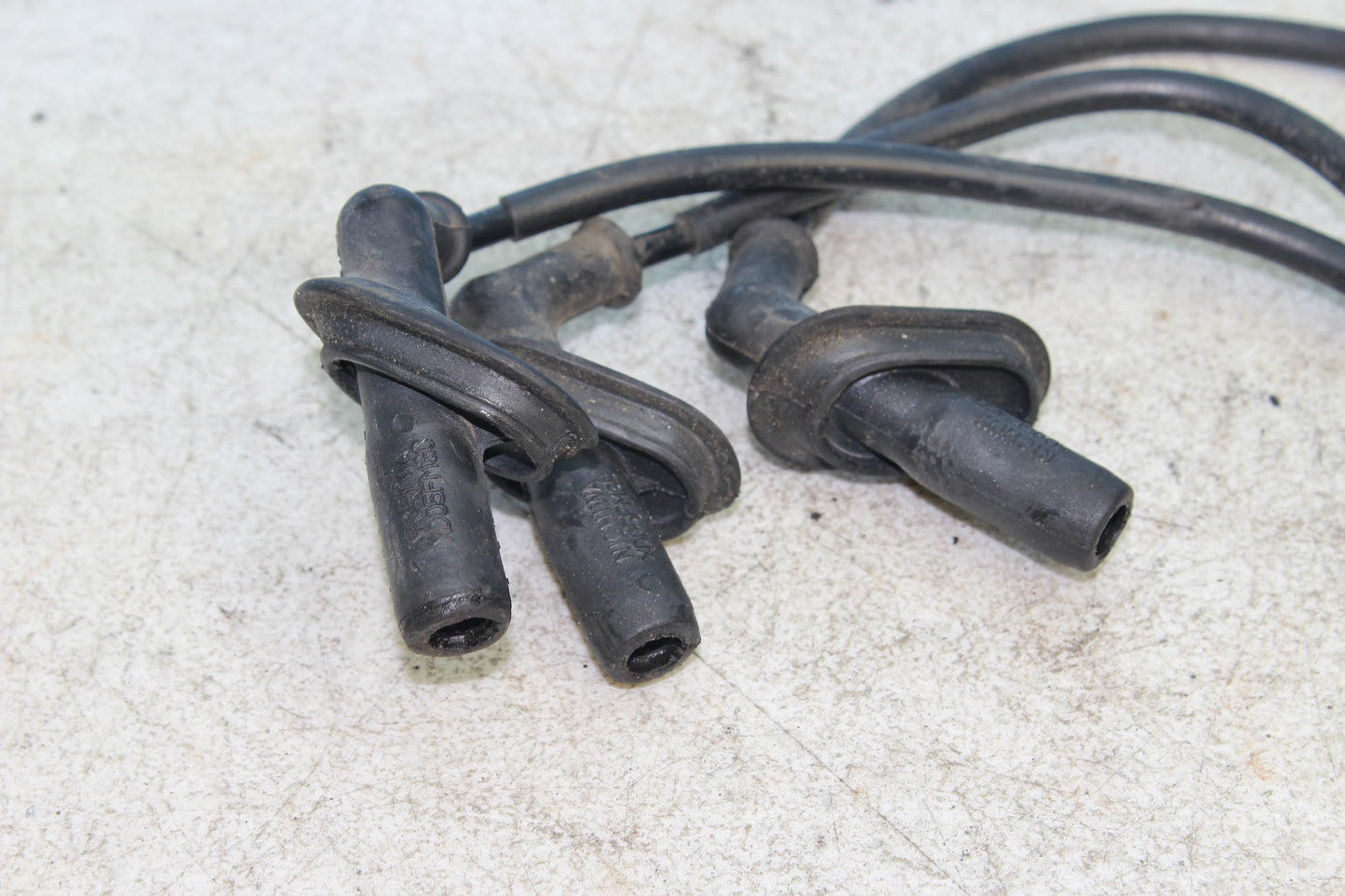 88-00 Honda Goldwing GL1500 OEM Ignition Coil Packs w/ Plug Wires Bracket