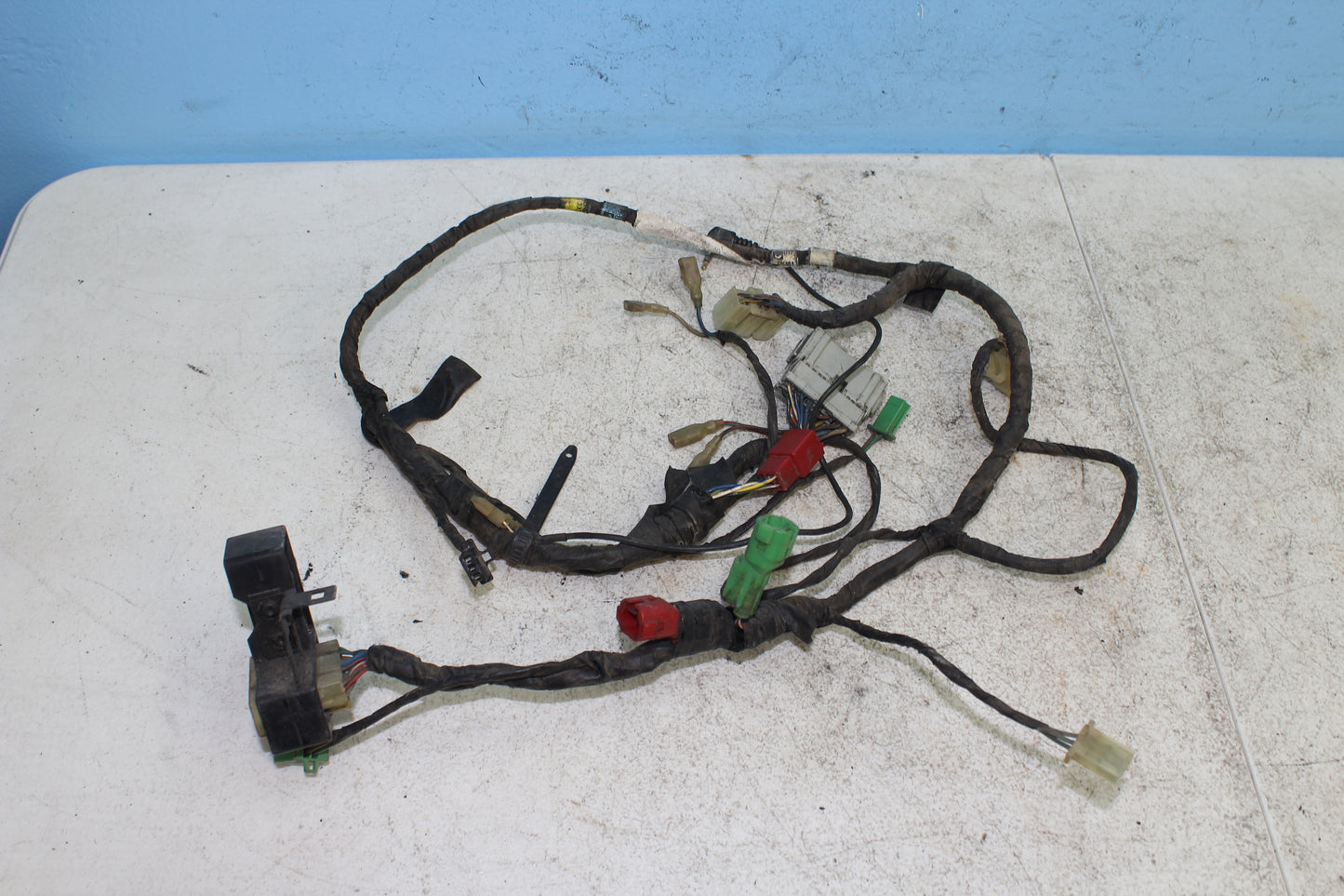 88-00 Honda Goldwing GL1500 OEM Front Fairing Sub Wiring Wire Harness 32105-MY4-870