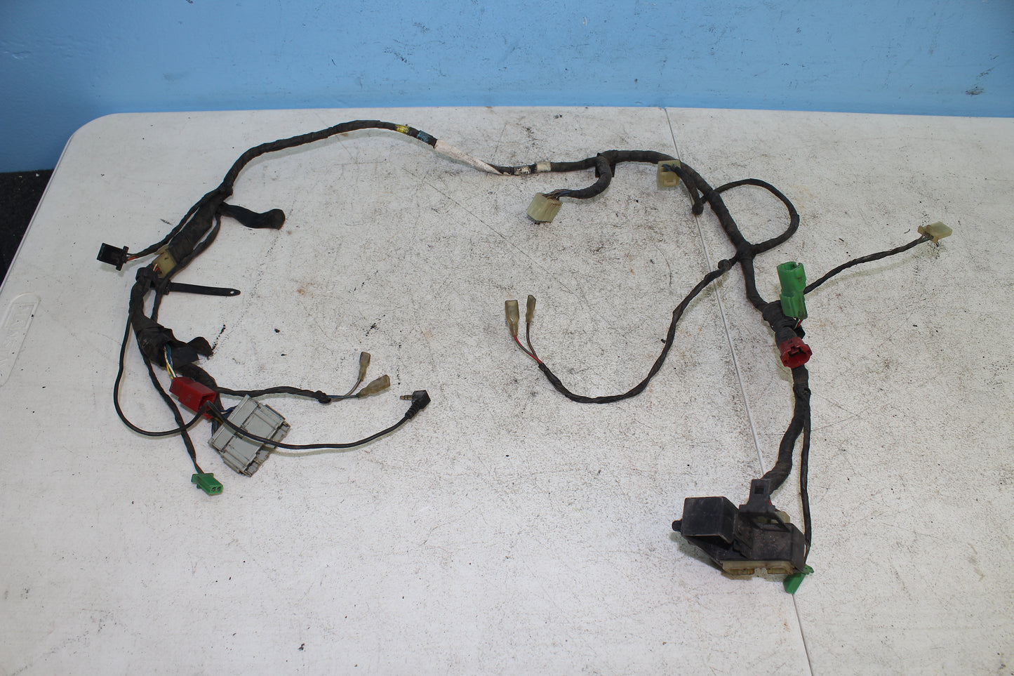 88-00 Honda Goldwing GL1500 OEM Front Fairing Sub Wiring Wire Harness 32105-MY4-870