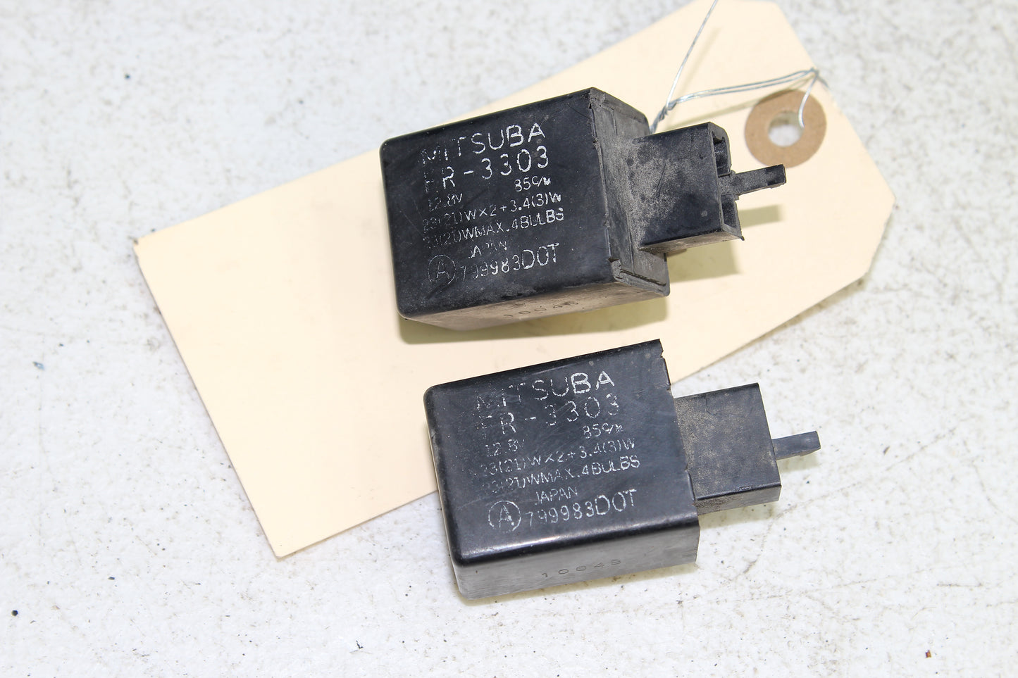 88-00 Honda Goldwing GL1500 OEM Flasher Turn Signal Relay FR-3303 Pair