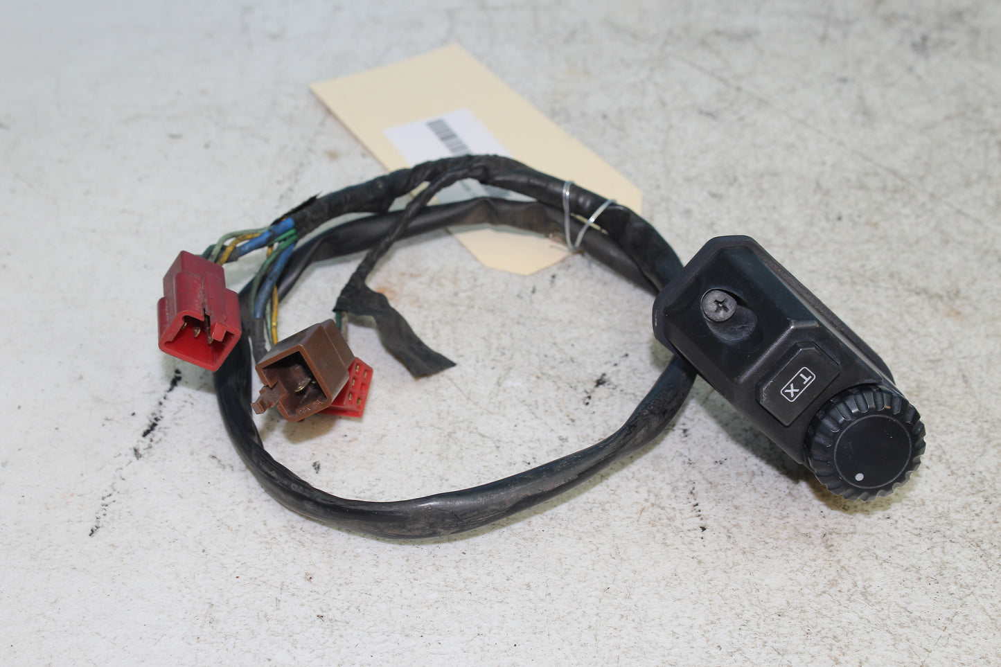 88-00 Honda Goldwing GL1500 OEM Rear Passenger Volume Contol Knob Harness