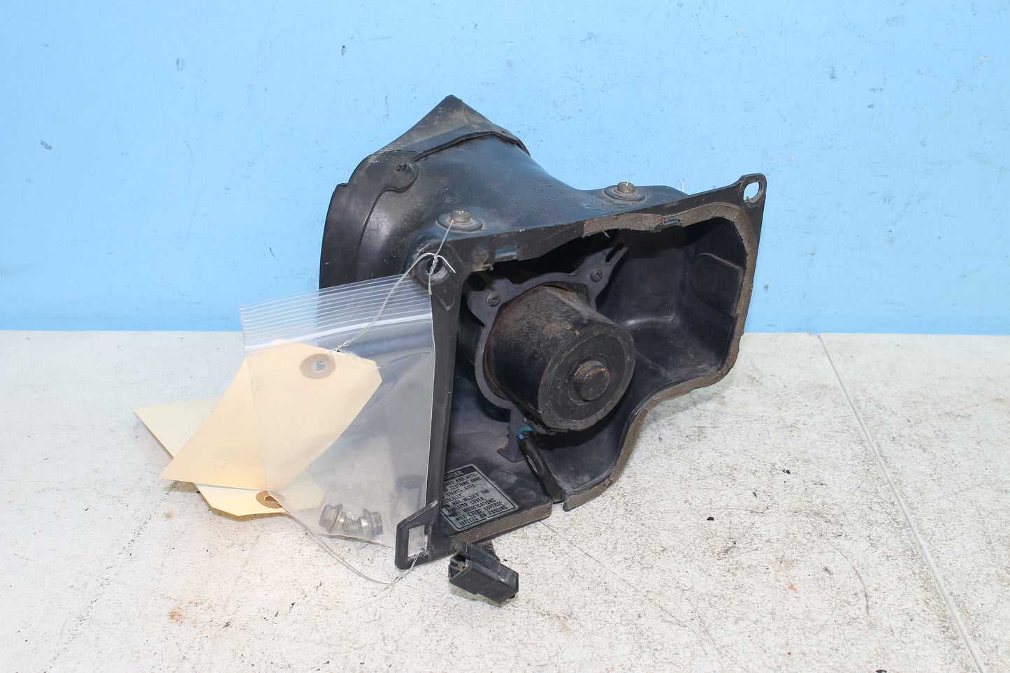 88-00 Honda Goldwing GL1500 OEM Left Radiator Cooling Fan w/ Shroud