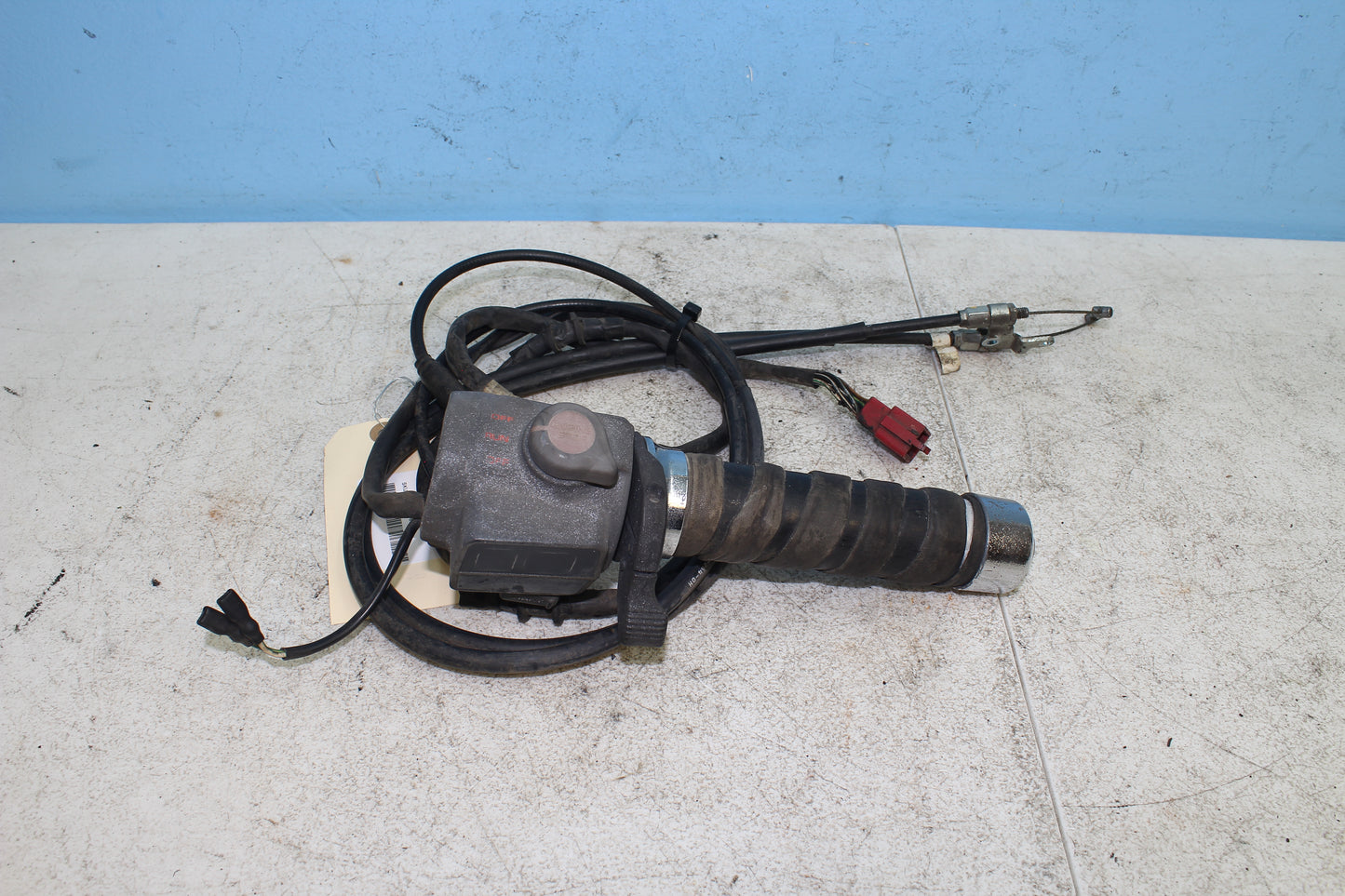 88-00 Honda Goldwing GL1500 OEM Right Controls Start Stop Switch Throttle Cable