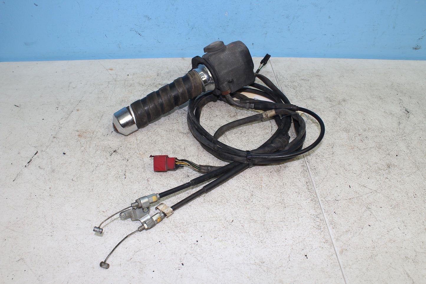 88-00 Honda Goldwing GL1500 OEM Right Controls Start Stop Switch Throttle Cable
