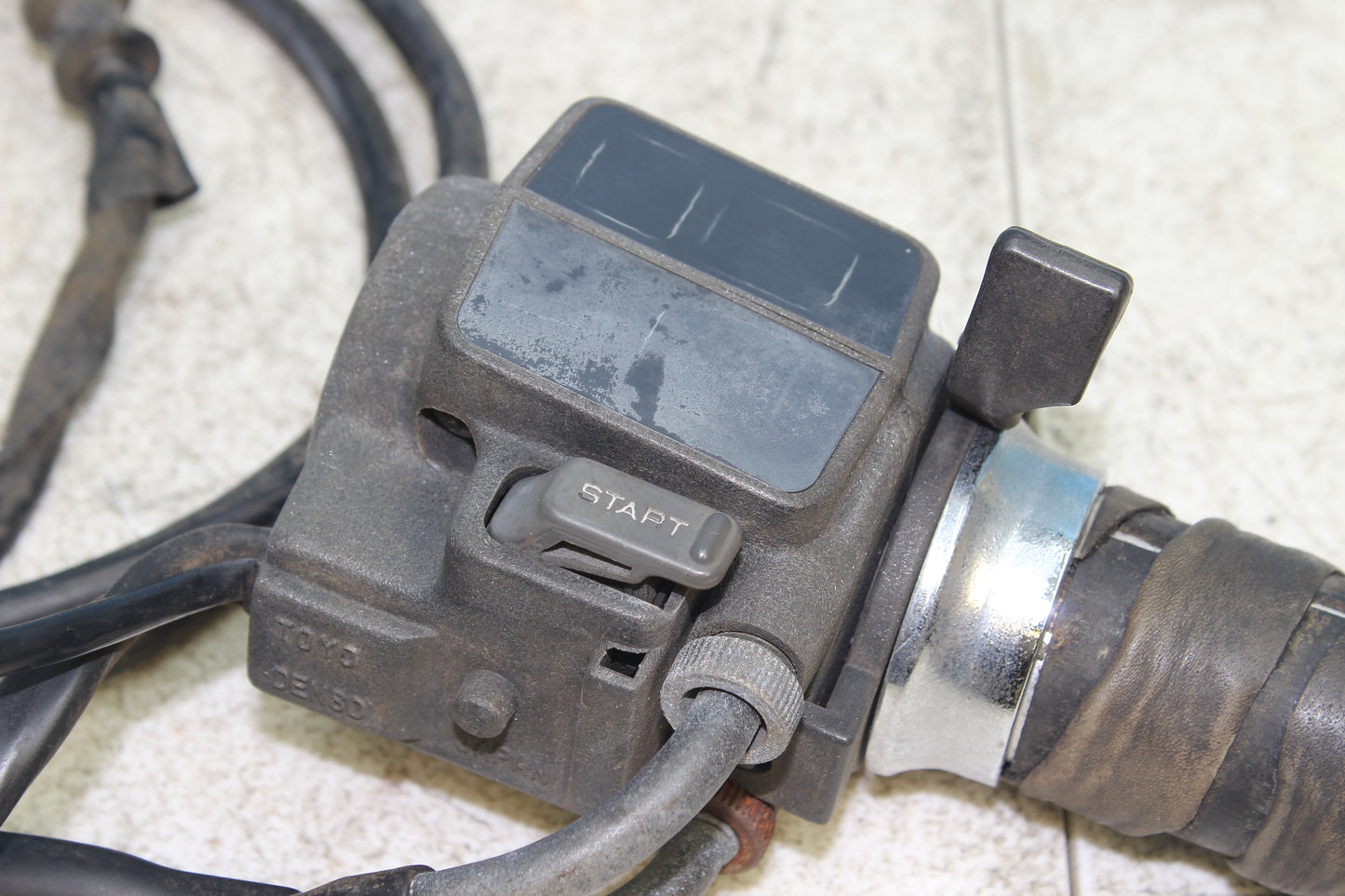 88-00 Honda Goldwing GL1500 OEM Right Controls Start Stop Switch Throttle Cable