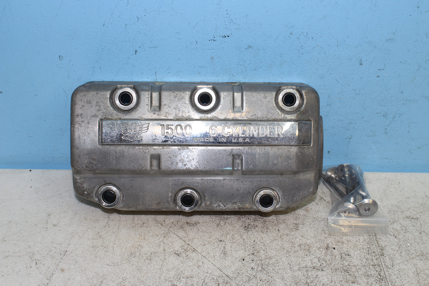 88-00 Honda Goldwing GL1500 OEM Left Engine Motor Valve Cover 12320-MT8-770