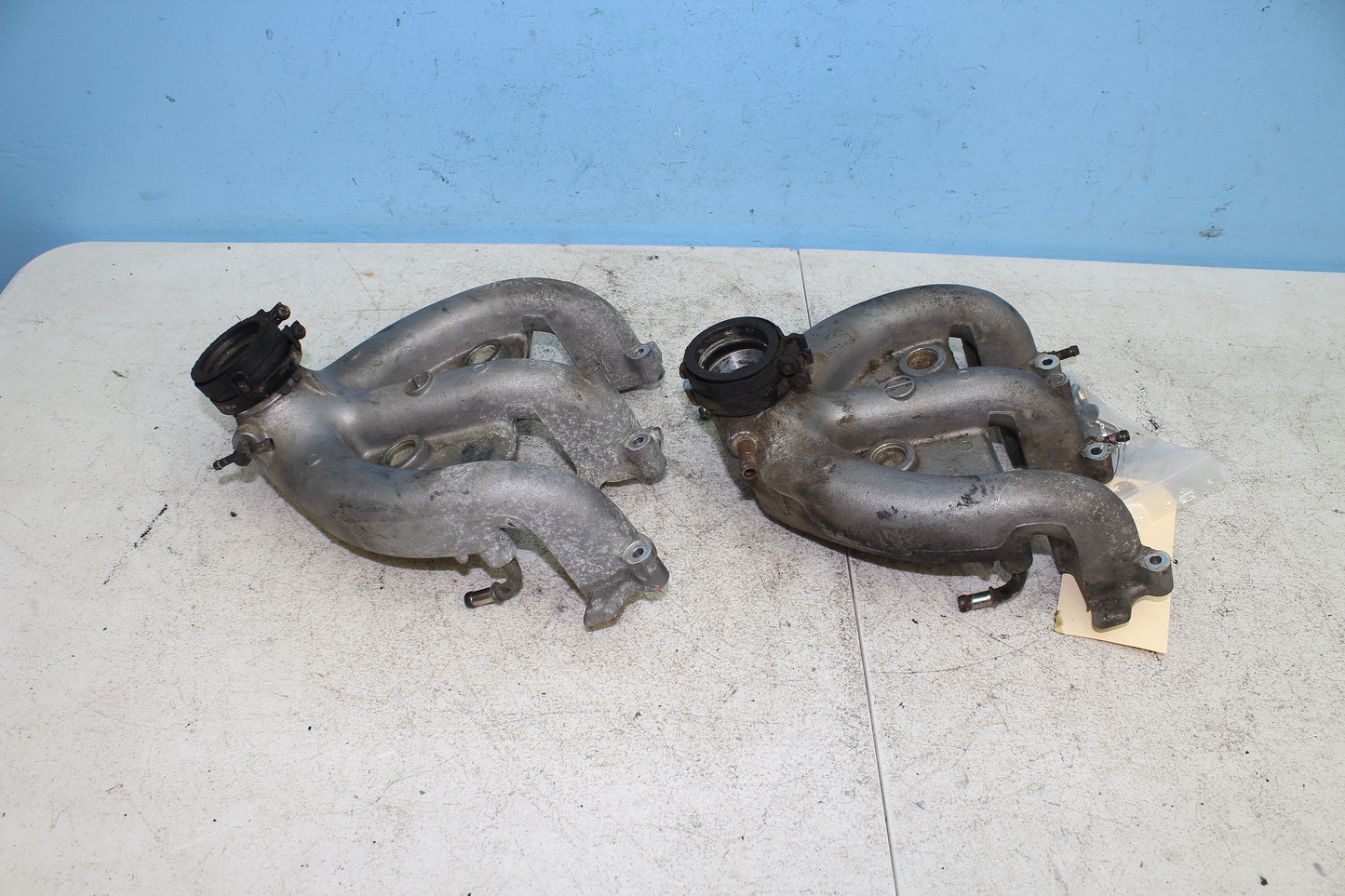 88-00 Honda Goldwing GL1500 OEM Intake Manifold Set 17120-MY4-000 / 17110-MY4-000